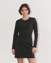 The Form Mini Dress | Black