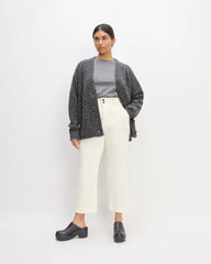 The Confetti Cardigan | Charcoal Multi
