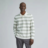 The Premium-Weight Rugby Shirt | Seagrass / Canvas Tan