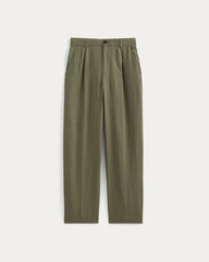 The Linen Pleated Trouser | Kalamata