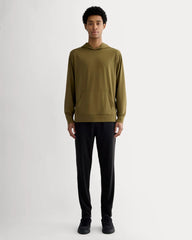 The Off-Duty Tech Hoodie | Olive