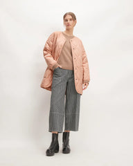 The Quilted Liner | Blush Pink