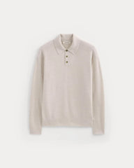 Ultrasoft Polo Sweater | Heathered Oat