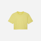 The Organic Cotton Cropped Tee | Acacia / Tan
