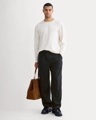 Thermal Crew in Cozy Waffle | Bone