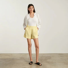 The Easy Short | Pastel Yellow
