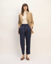 The Draper Tapered Pant in Buttersmooth | Navy