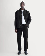 The Organic Cotton Straight-Leg Jean | Black