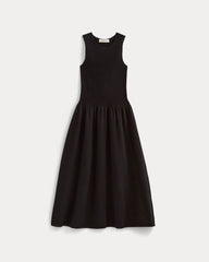The Knit Crew Dress | Black