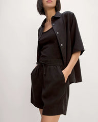 The Vacation Short | Black