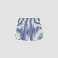 The Poplin Boxer Short | Mazarine Blue / Bone