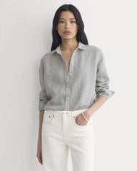 The Must-Have Shirt in Linen | Agave Green