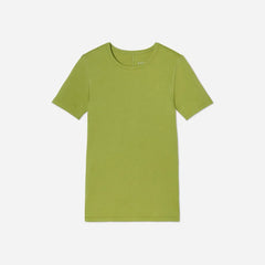 The Pima Micro-Rib Crew Tee | Pepper