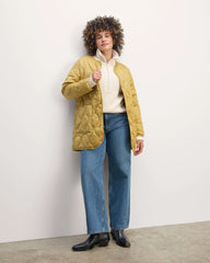 The Quilted Liner | Golden Oak