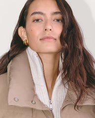 The Puffer Vest | Taupe Grey