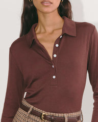 The Henley in Butterluxe | Dark Mahogany