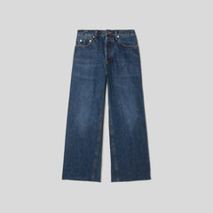 The Way-Wide Crop Jean | Iznik Ink