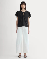 The Keyhole Top | Black