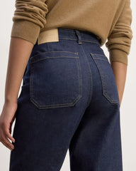 The Utility Barrel Jean | Pure Blue | Regular