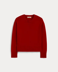 The Boxy Sweater in Everyday Cotton | Classic Red