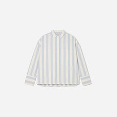 The Boxy Oxford | Blue / White