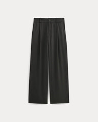 Wide-Leg Trouser in Buttersmooth | Black | 32" Inseam