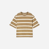 The Premium Weight Relaxed Tee | Iced Coffee / Tan