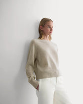 The Boxy Crew in Cashmere | Canvas