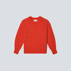 The Cocoon Crew in Alpaca | Red Orange