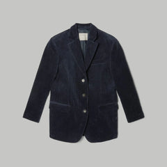 The Corduroy ’80s Blazer | Deep Navy