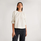 The Poplin Breeze Shirt | Black / Canvas Tan