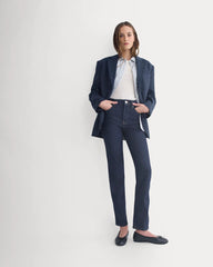 High-Rise Cigarette Jean | Pure Blue