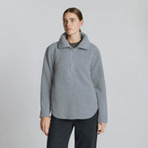 The ReNew Fleece Half-Zip | Heathered Coal