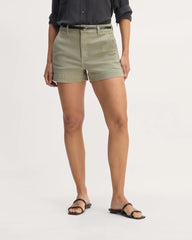 The Organic Way-High® Shortie Short | Sage Green