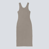 The ’90s Rib Dress | Clay