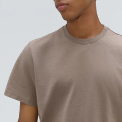 The Premium-Weight Crew | Uniform | Taupe Grey