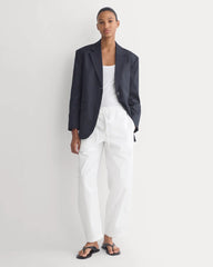 Pull-On Balloon Pant | White