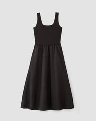 The Supima® Jersey Riviera Dress | Black