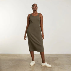 The ’90s Rib Dress | Beech