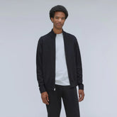 The No-Sweat Full Zip Sweater | New Black