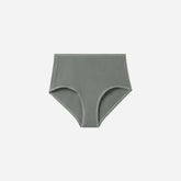 The Cotton High-Rise Hipster | Dark Sage