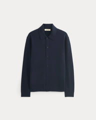 Ultrasoft Button-Down Sweater | Navy
