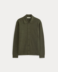 Ultrasoft Button-Down Sweater | Heather Beech