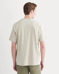 Relaxed Midweight Tee | Heathered Oatmeal