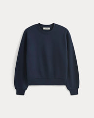Lightweight Terry Blouson Crew | Navy