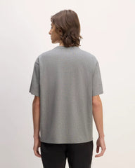 The Premium-Weight Relaxed Crew | Uniform | Heathered Mid-Grey