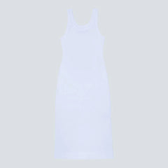 The ’90s Rib Dress | White