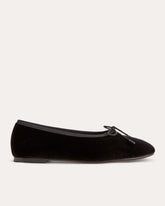 The Day Ballet Flat | Black Velvet