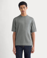 Ultrasoft Sweater Tee | Agave Green