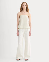 The Seersucker Tube Top | Bone